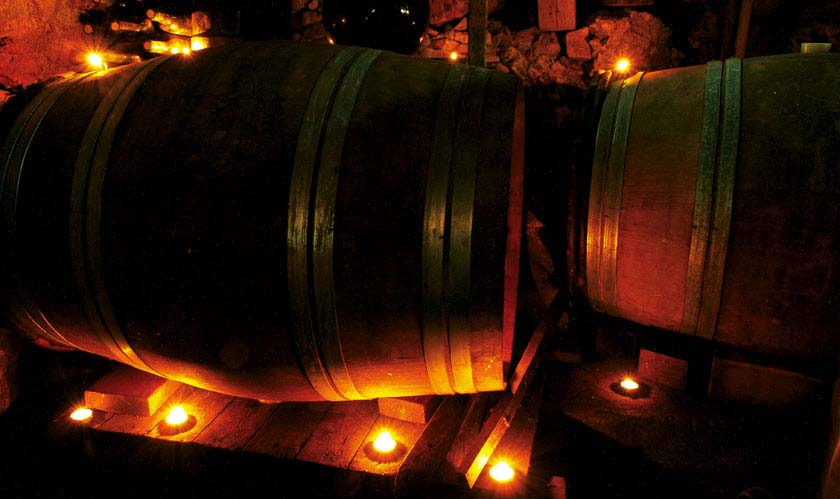The winery at Goats with the Wind farm for making red wine, Galilee - Israel. Photography by Tal Gluck.